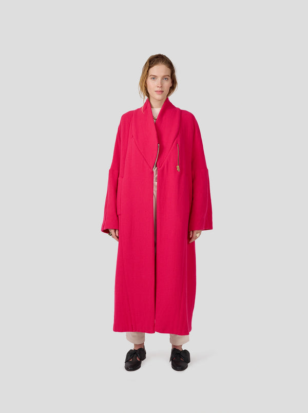 Heimstone Manteau Eren En Cachemire Razuberi Rose