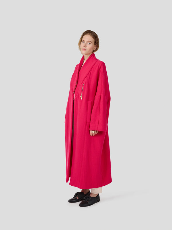 heimstone Manteau Eren en cachemire Razuberi rose