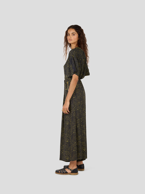 Heimstone Pantalon Doll En Leopard Noir