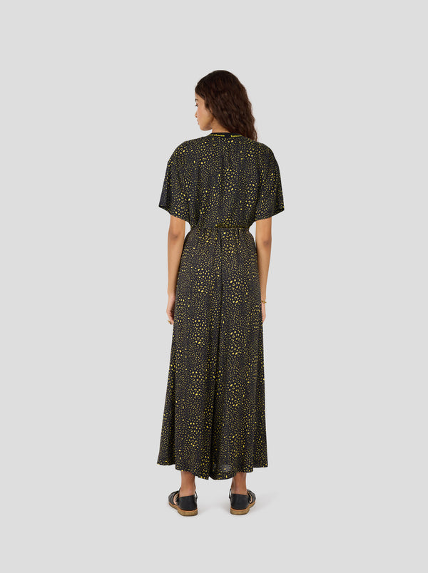 Heimstone Pantalon Doll En Leopard Noir