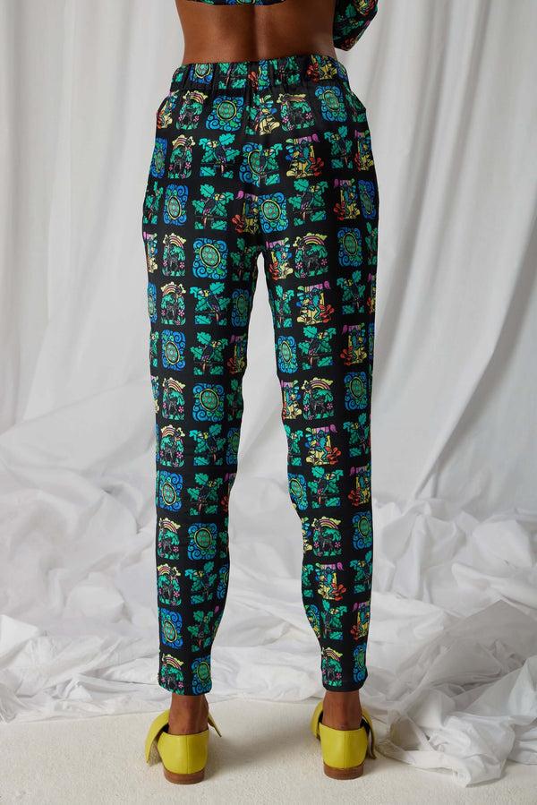 Heimstone Pantalon Melchior En Imprimé Moonlight