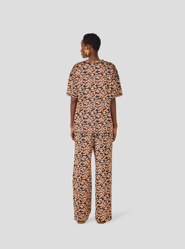 Heimstone Pantalon Moor En Maille Fine Felin