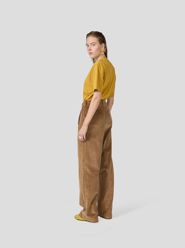 Heimstone Pantalon Moor En Velours Côtelé Caramel