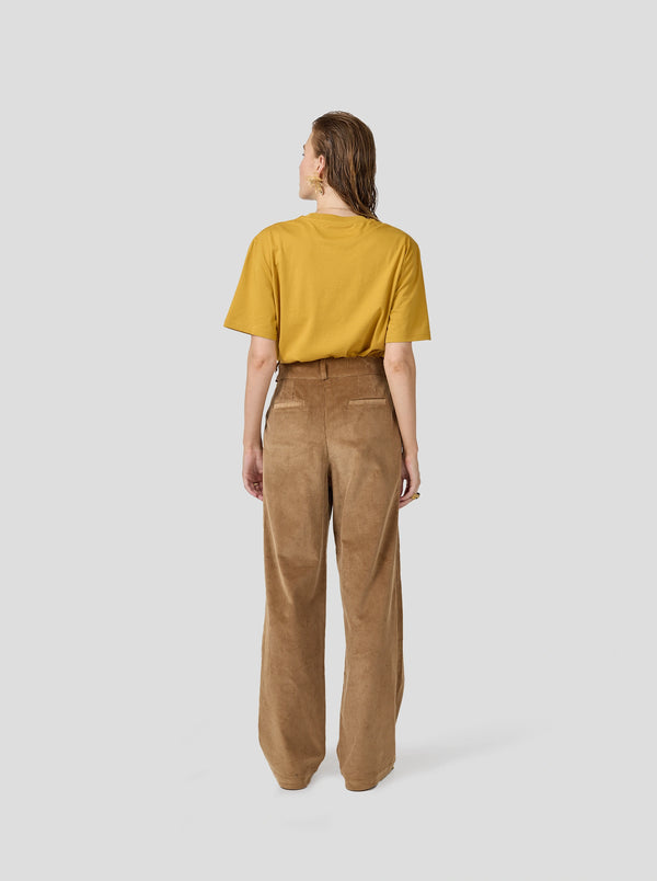 Heimstone Pantalon Moor En Velours Côtelé Caramel