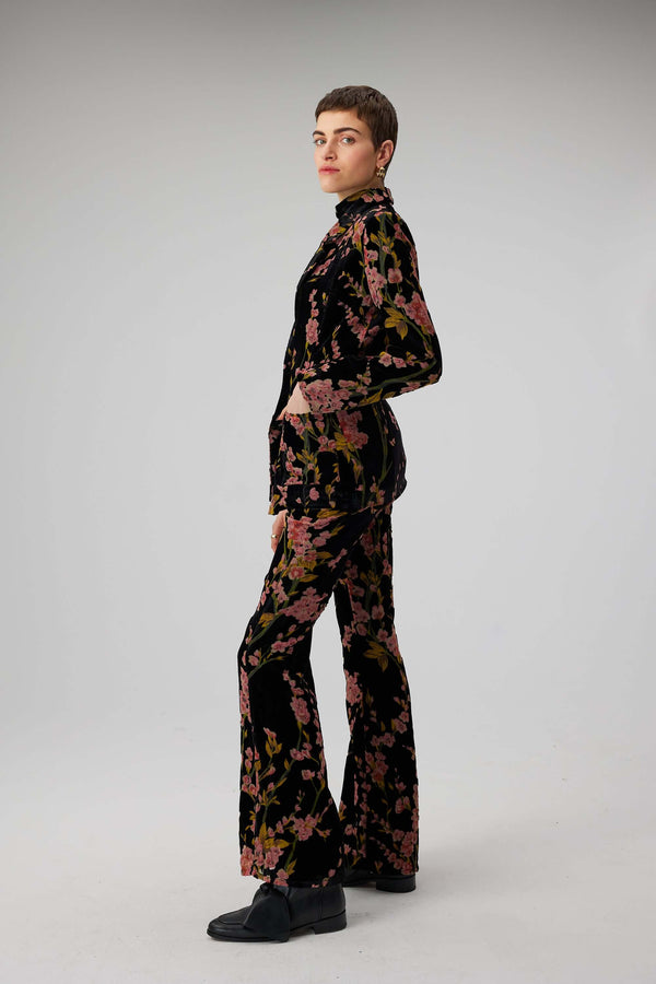 heimstone Pantalon Robin en velours Blossom