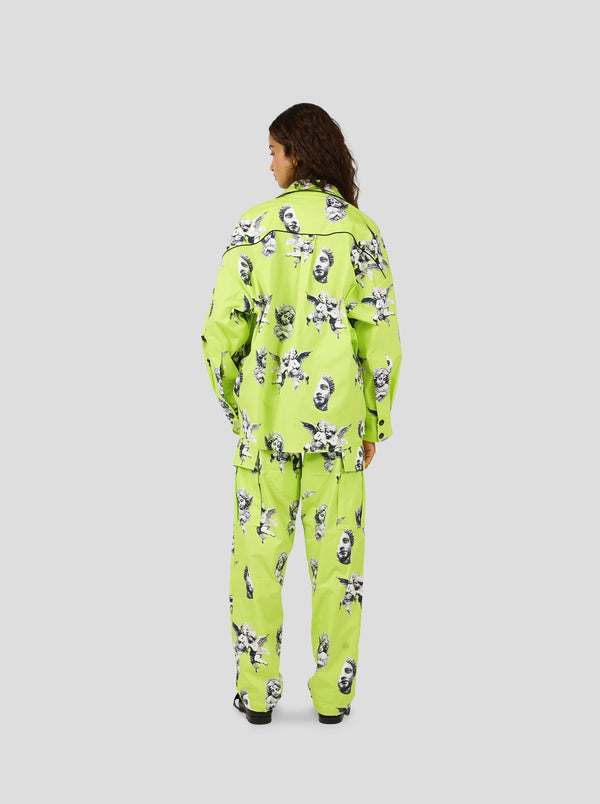 Heimstone Pantalon Santino En Toile Imprimé Angels