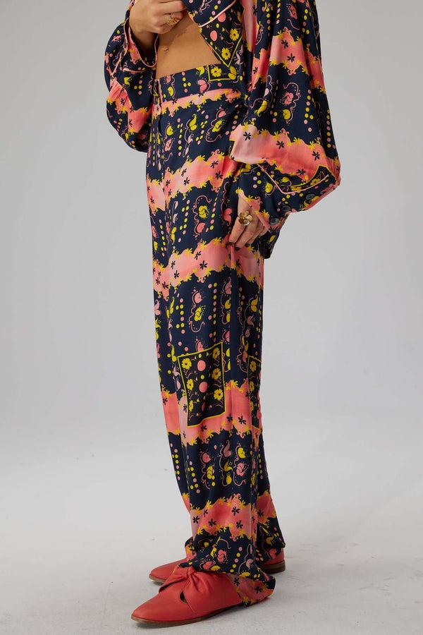 Heimstone Pantalon Spartacus En Imprimé Esotérique