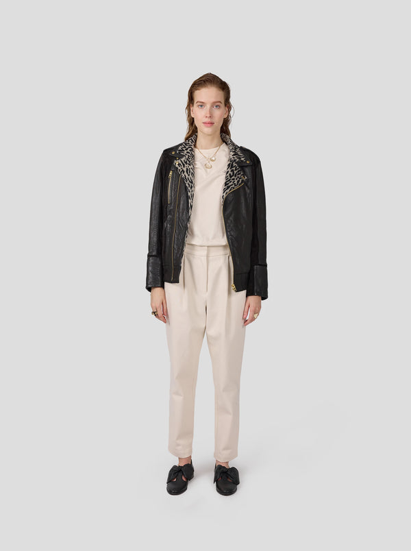 heimstone Perfecto Mason en Cuir Gris et Noir