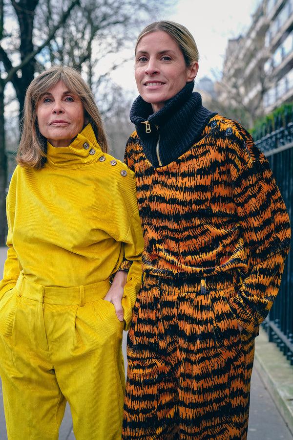 Heimstone Pull Bobbi En Imprimé Pigment Safran