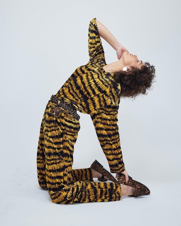 Heimstone Pull Bobbi En Imprimé Pigment Safran