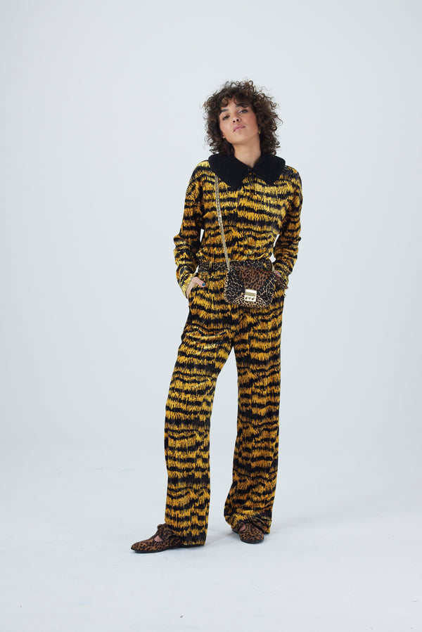 Heimstone Pull Bobbi En Imprimé Pigment Safran