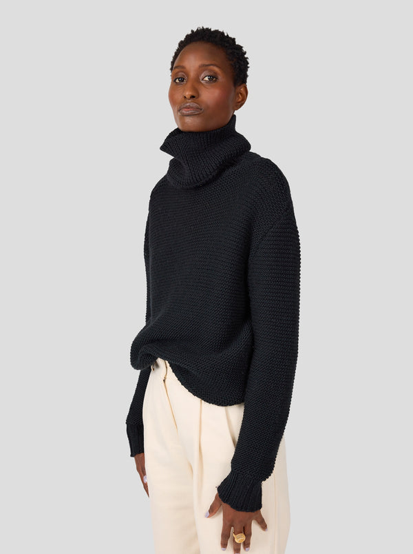 Heimstone Pull Bobbi En Maille Noire