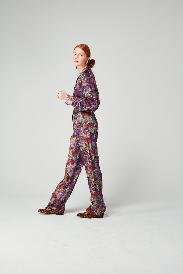 heimstone Pyjama Ulysse en imprimé Purple Lichen