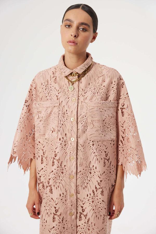 heimstone Robe Astrée en dentelle Dust