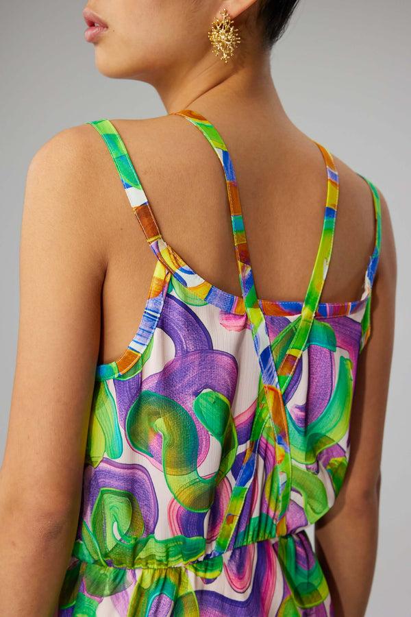 Heimstone Robe Dude En Imprimé Guimauve Iode