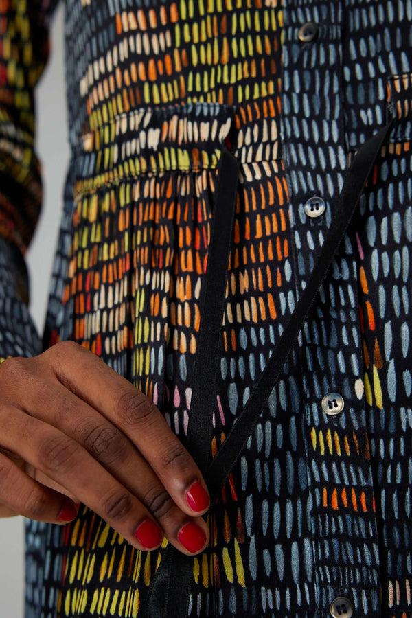 Heimstone Robe Edison En Imprimé Dark And Stormy