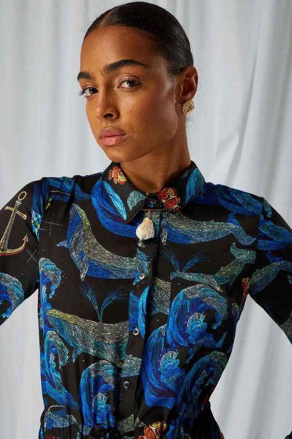 Heimstone Robe Edison En Imprimé Tempête