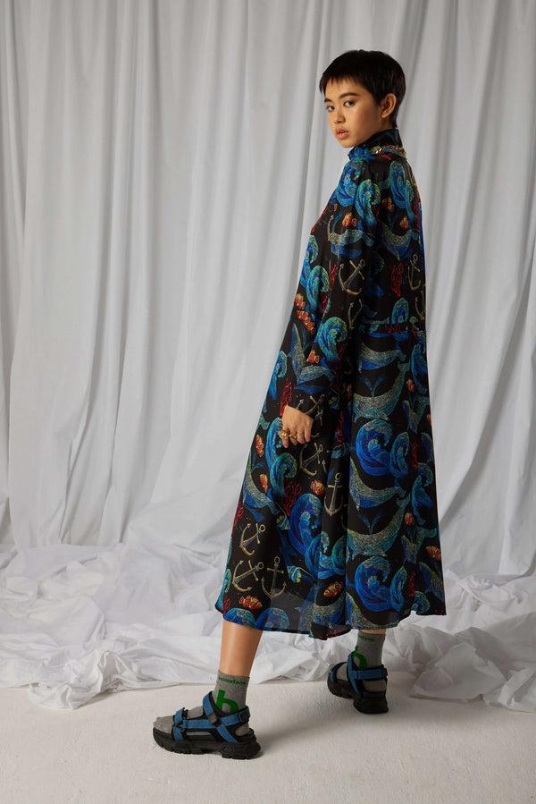 heimstone Robe Java en imprimé Tempête