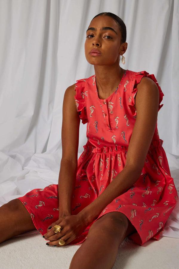 heimstone Robe Kaya en imprimé Gravure