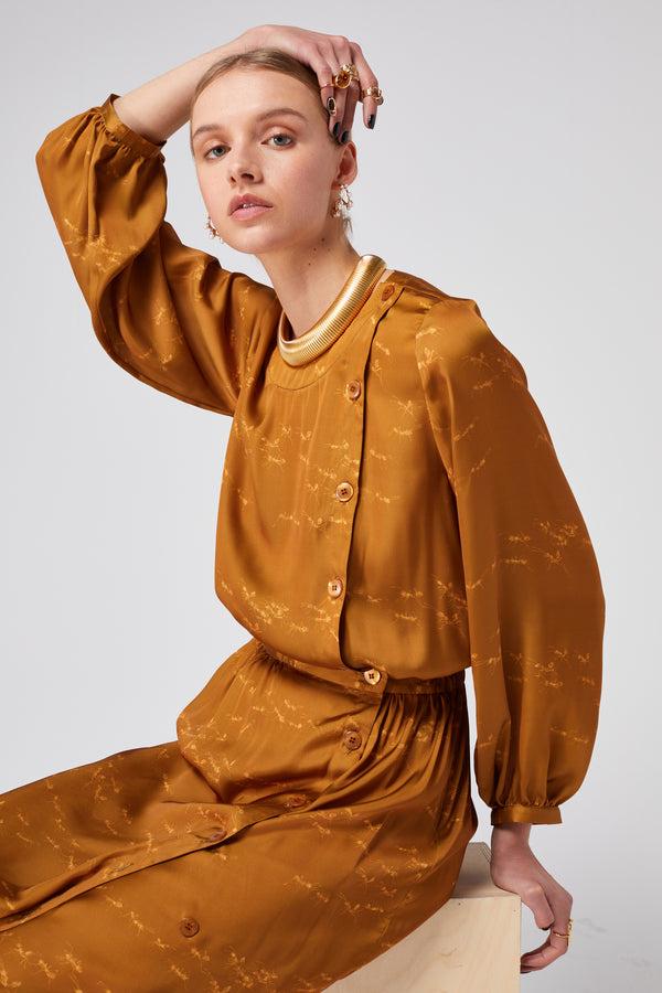 Heimstone Robe Kelly En Imprimé Fourmi