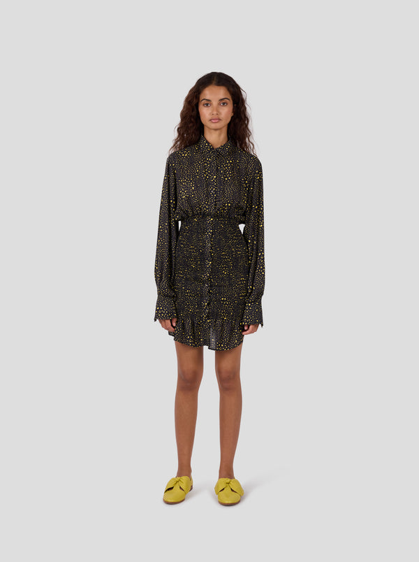 Heimstone Robe Madness En Léopard Noir