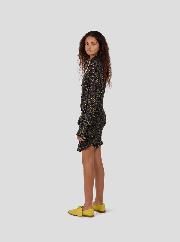 Heimstone Robe Madness En Léopard Noir