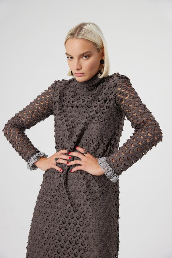 Heimstone Robe Marshall En Dentelle Charbon