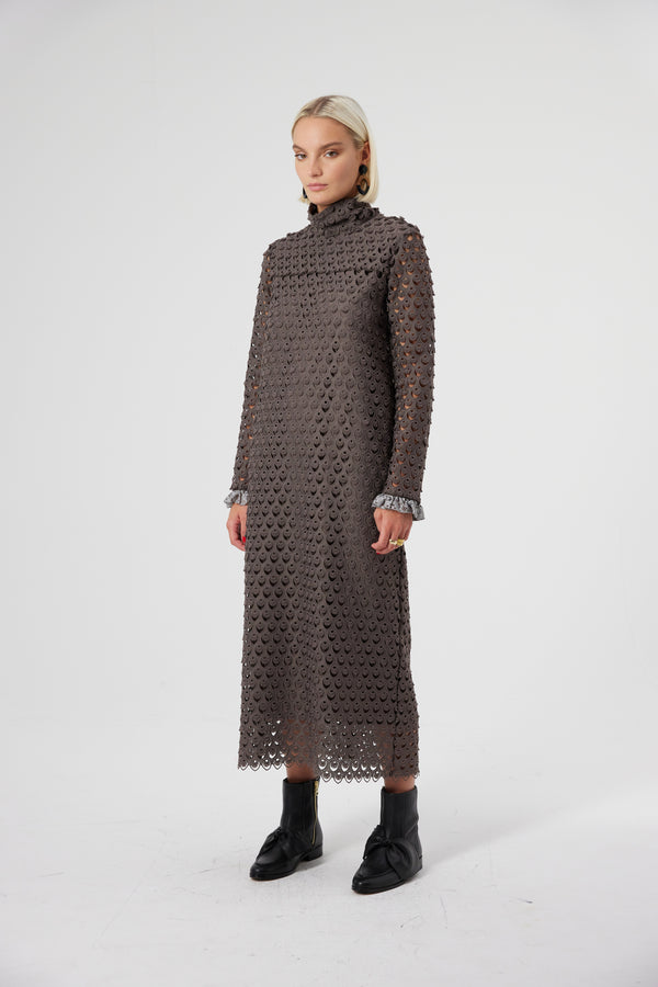 heimstone Robe Marshall en dentelle Charbon