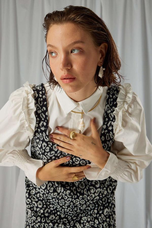 Heimstone Robe Nil En Jersey Léopard Ecume