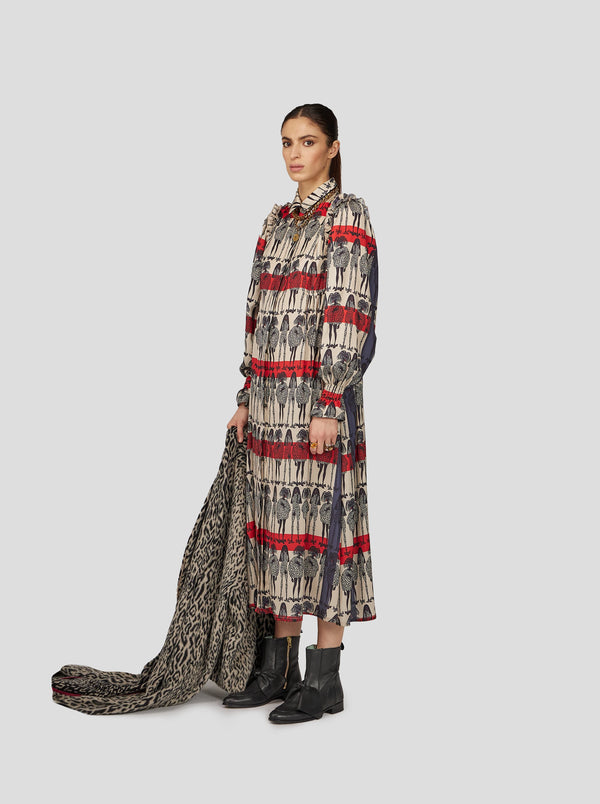 heimstone Robe Oma en Imprimé Rift