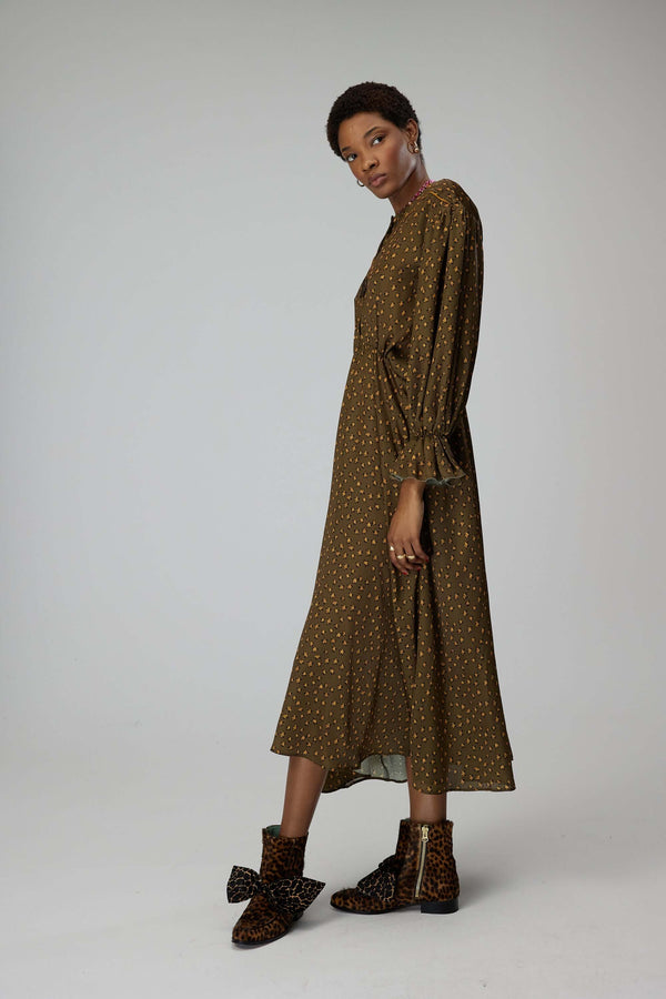 Heimstone Robe Pili En Imprimé Messy Stars écorce