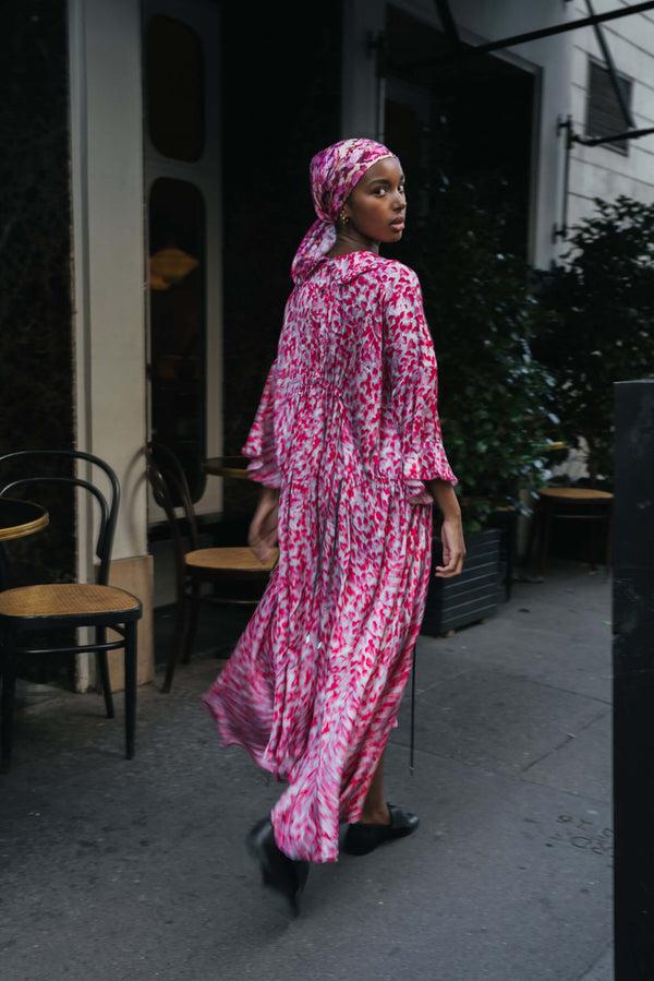 Heimstone Robe Scarlett En Imprimé Halo