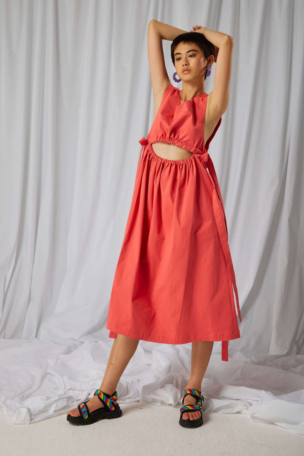 Heimstone Robe Tatiana En Coton Bleu De Travail