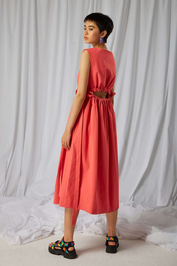 Heimstone Robe Tatiana En Coton Bleu De Travail