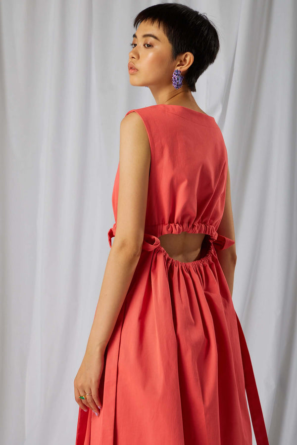 Heimstone Robe Tatiana En Coton Bleu De Travail