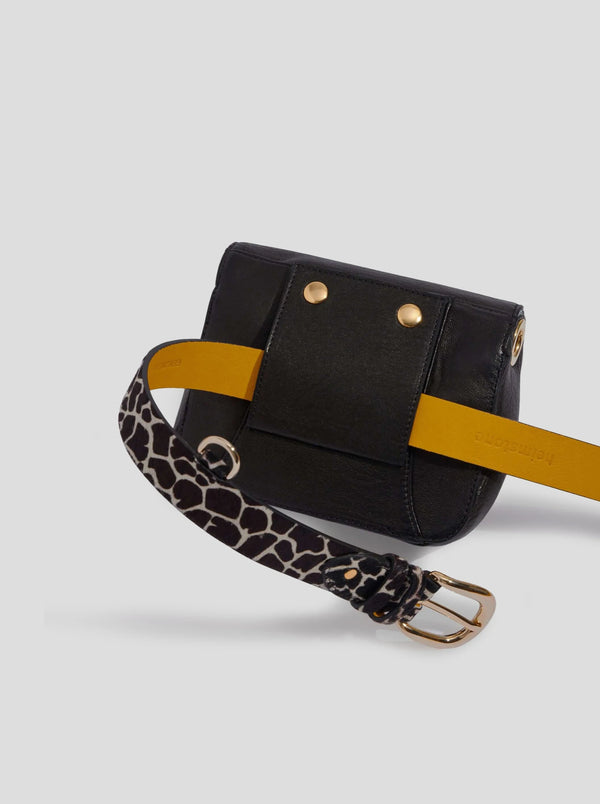 Heimstone Sac Vivian En Cuir Noir