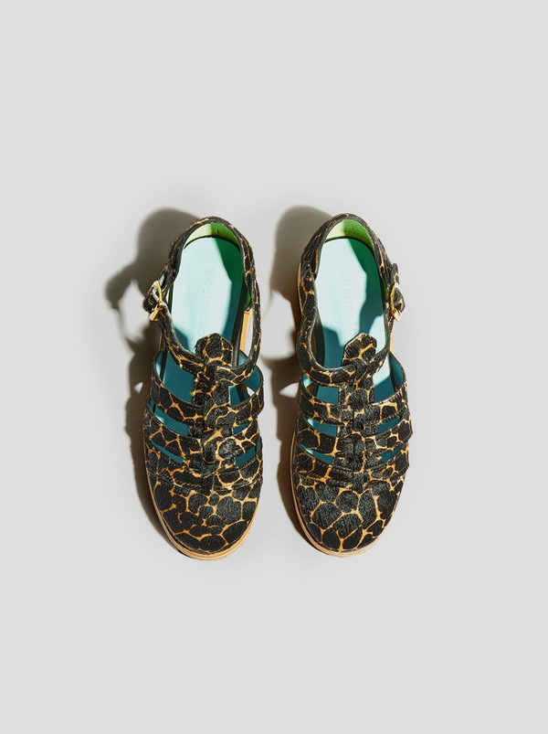 heimstone Sandales Ricky en Imprimé Girafe