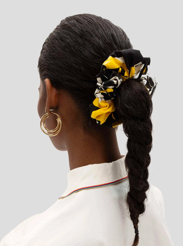 heimstone Scrunchie in Seaweed In Motion Print