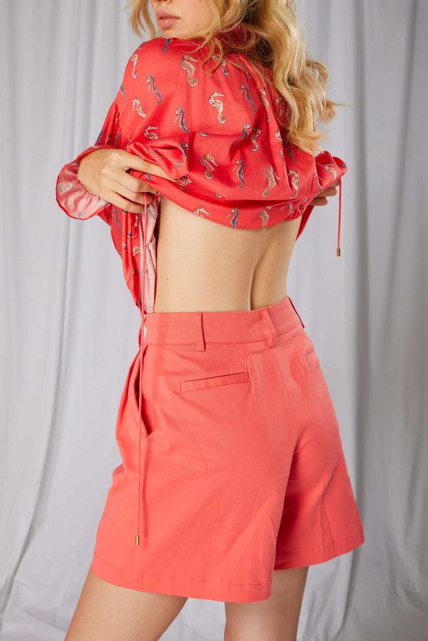 Heimstone Short Beckett En Coton Bleu De Travail