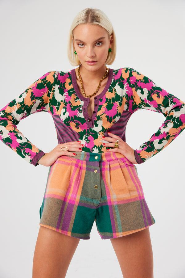 Heimstone Short Spencer En Cachemire District Rhum