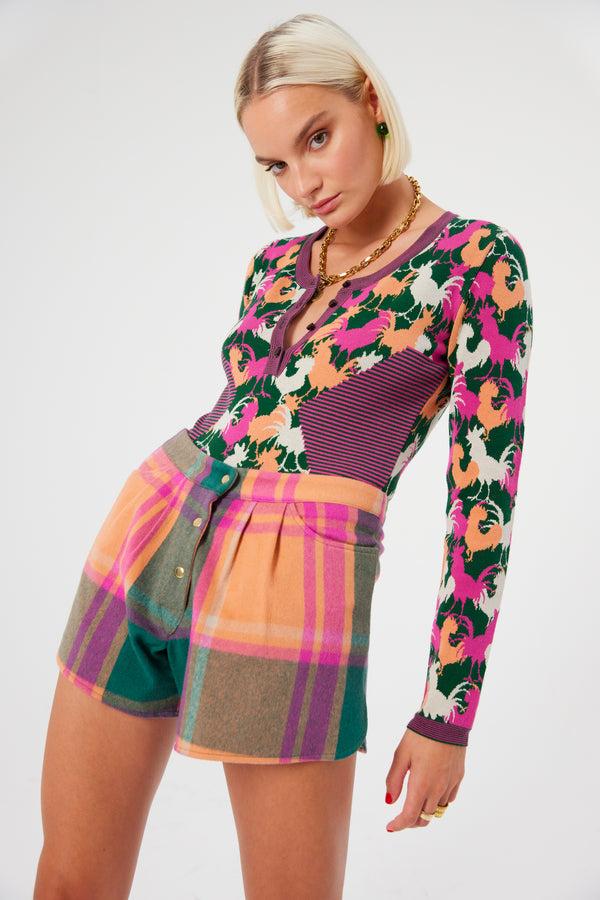 Heimstone Short Spencer En Cachemire District Rhum