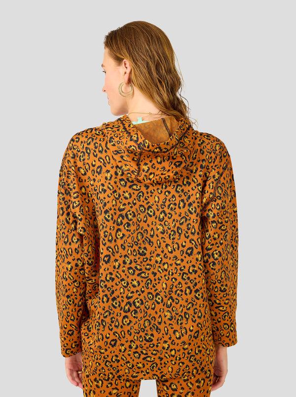 Heimstone Sweat Dew En Jersey Léopard Ocre