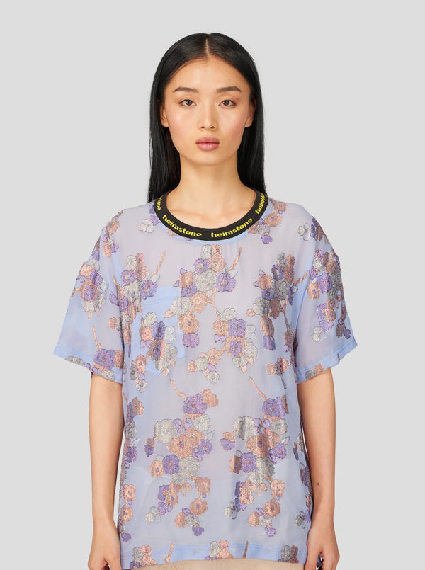 Heimstone T-Shirt Dédé En Broderie Herbier Brume