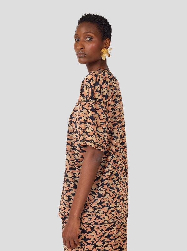 Heimstone T-shirt Dede En Maille Fine Feline