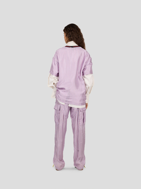 Heimstone T-shirt Dedé En Voile Rayé Brume