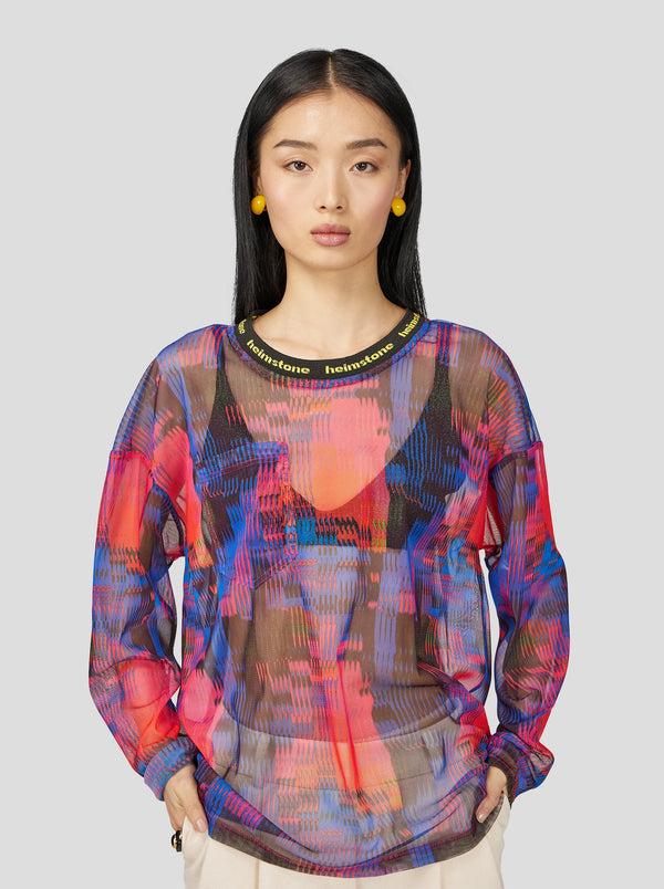 Heimstone T-SHIRT KISS EN MAILLE IMPRIMÉE FUSE