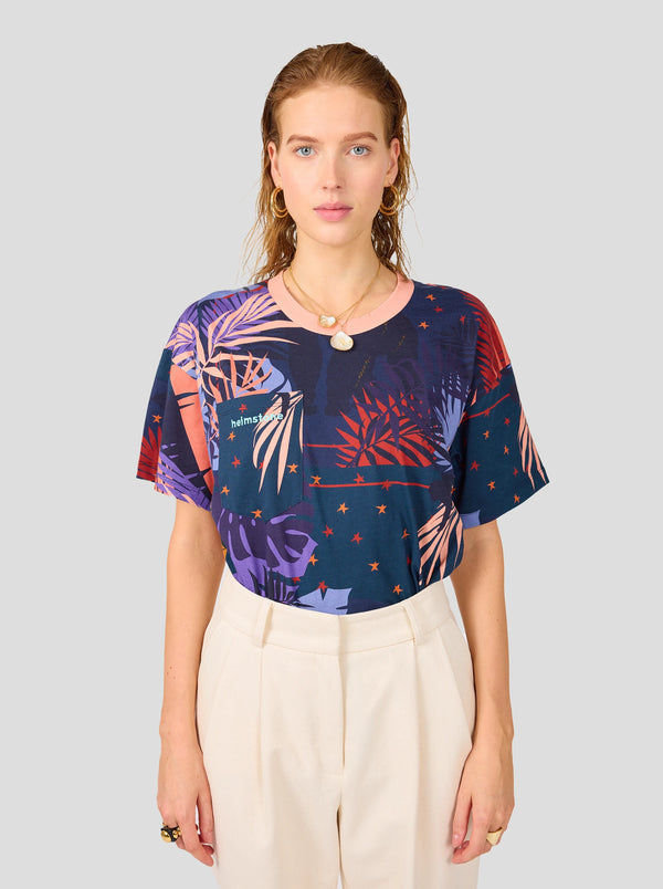 Heimstone Tee-shirt Dede En Imprimé Gorille Bleu