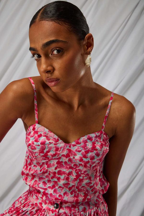 Heimstone Top Nelson En Imprimé Halo