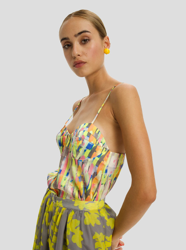 heimstone Top Nelson en Imprimé Poolside