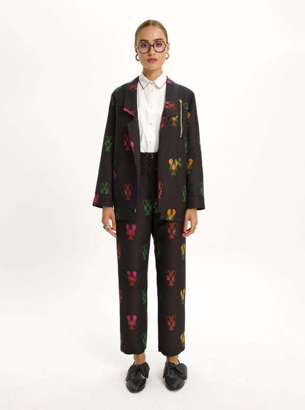 Heimstone Veste Tichy En Jacquard Round Homard